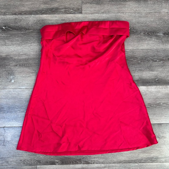 Princess Polly Phillipa Mini Dress Red - Picture 1 of 2